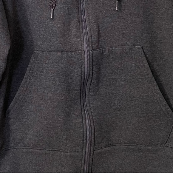 Champion Men's Eco Full-Zip Hoodie in Size L - Picture 4 of 6